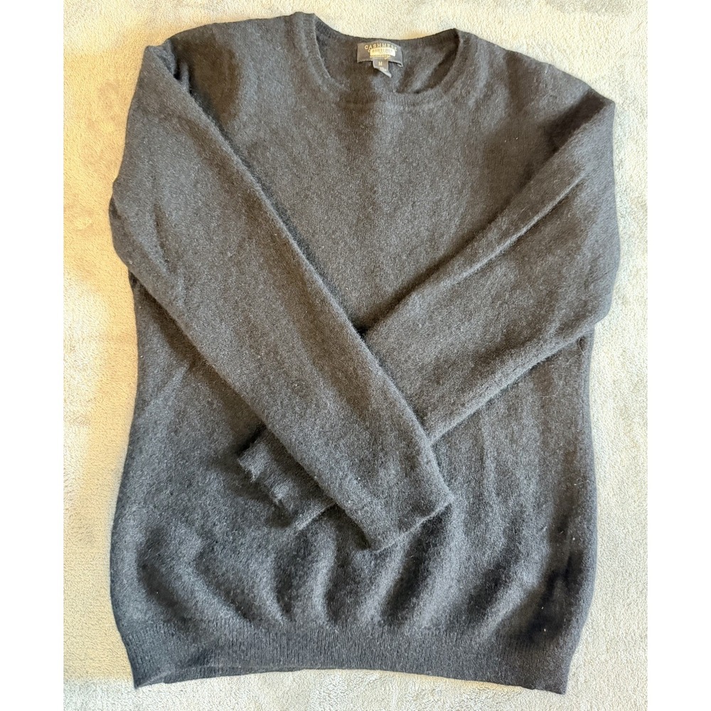 Charter Club Luxury 100% Cashmere Sweater Sz M Medium